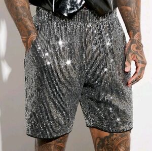 Sequin Mens Shorts